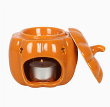 Load image into Gallery viewer, Autumn and Fall Pumpkin Wax Melt Burner