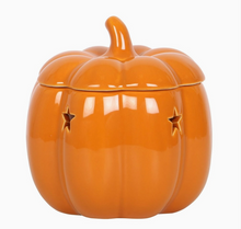 Load image into Gallery viewer, Autumn and Fall Pumpkin Wax Melt Burner
