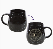 Load image into Gallery viewer, Astrology Wheel Heat Change Mug