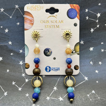 Load image into Gallery viewer, Solar System Planet Bead Earrings