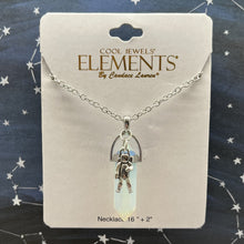 Load image into Gallery viewer, Crystal Pendant with Astronaut Charm Necklace - Choose Your Style!