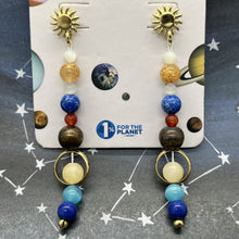 Load image into Gallery viewer, Solar System Planet Bead Earrings