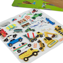 Load image into Gallery viewer, Puffy Sticker Play Set, Vehicles - Melissa & Doug