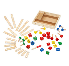 Load image into Gallery viewer, Construction Set in a Box - Melissa & Doug