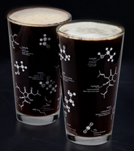 Load image into Gallery viewer, Beer Chemistry Pint Glasses Set of 2

