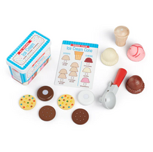 Load image into Gallery viewer, Scoops & Sandwiches Ice Cream Play Set - Melissa & Doug