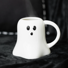Load image into Gallery viewer, Ghost Shaped Spooky Halloween Mug