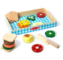 Load image into Gallery viewer, Sandwich Making Set - Wooden Play Food - Melissa & Doug