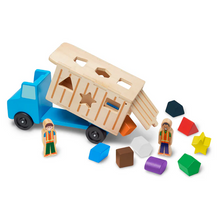 Load image into Gallery viewer, Shape-Sorting Dump Truck - Melissa & Doug