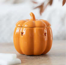 Load image into Gallery viewer, Autumn and Fall Pumpkin Wax Melt Burner