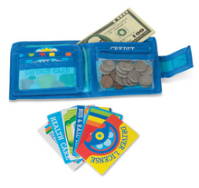 Load image into Gallery viewer, Pretend-to-Spend Wallet - Melissa & Doug