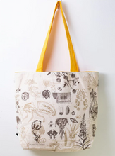 Load image into Gallery viewer, Honey Bee Canvas Shoulder Tote