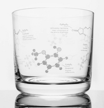 Load image into Gallery viewer, Chemistry of Whiskey Glass - White