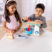 Load image into Gallery viewer, Wooden Make-a-Cake Mixer Set - Melissa & Doug