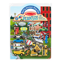 Load image into Gallery viewer, Puffy Sticker Play Set, Vehicles - Melissa & Doug