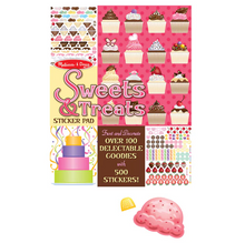Load image into Gallery viewer, Sweets & Treats Stickers Pad - Melissa & Doug