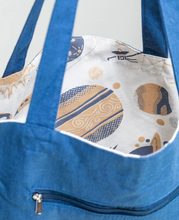 Load image into Gallery viewer, Retro Space Shoulder Tote Bag