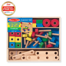 Load image into Gallery viewer, Construction Set in a Box - Melissa & Doug