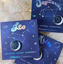 Load image into Gallery viewer, Constellation Zodiac Enamel Pin - Choose Your Sign!