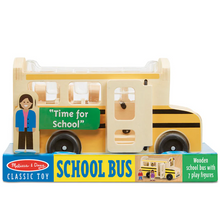 Load image into Gallery viewer, Wooden School Bus - Melissa & Doug