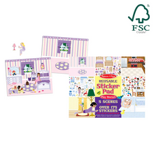 Load image into Gallery viewer, Reusable Sticker Pad - Play House!