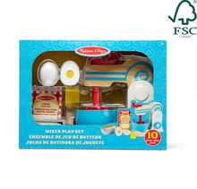 Load image into Gallery viewer, Wooden Make-a-Cake Mixer Set - Melissa & Doug