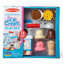 Load image into Gallery viewer, Scoops & Sandwiches Ice Cream Play Set - Melissa & Doug
