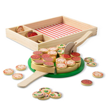 Load image into Gallery viewer, Wooden Pizza Party Play Set - Melissa & Doug