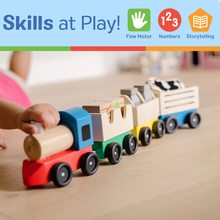 Load image into Gallery viewer, Wooden Farm Train - Melissa & Doug