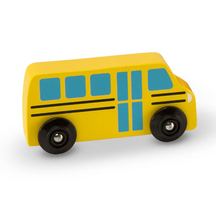 Load image into Gallery viewer, Wooden Vehicles and Traffic Signs - Melissa & Doug