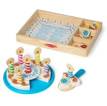 Load image into Gallery viewer, Wooden Birthday Cake Play Set - Melissa & Doug