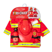 Load image into Gallery viewer, Fire Chief Role Play Costume Set