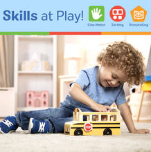 Load image into Gallery viewer, Wooden School Bus - Melissa & Doug
