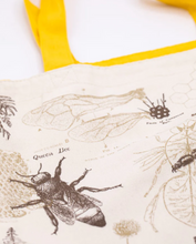 Load image into Gallery viewer, Honey Bee Canvas Shoulder Tote