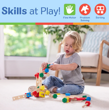 Load image into Gallery viewer, Construction Set in a Box - Melissa & Doug