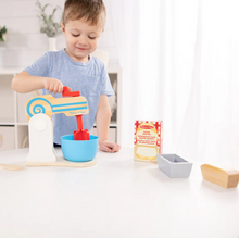 Load image into Gallery viewer, Wooden Make-a-Cake Mixer Set - Melissa & Doug