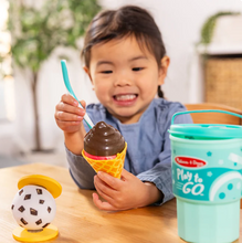 Load image into Gallery viewer, Play to Go Ice Cream Play Set - Melissa & Doug