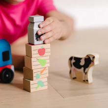 Load image into Gallery viewer, Wooden Farm Train - Melissa & Doug
