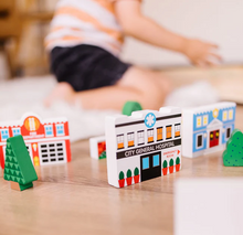 Load image into Gallery viewer, Wooden Town Play Set - Melissa & Doug