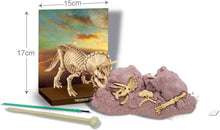 Load image into Gallery viewer, 4M KidzLabs Dig a Dinosaur Skeleton - Triceratops