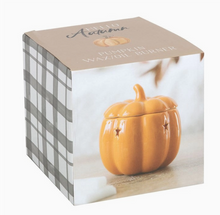 Load image into Gallery viewer, Autumn and Fall Pumpkin Wax Melt Burner