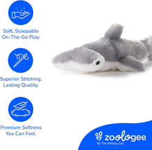 Load image into Gallery viewer, Zoologee 10" Scoopz Hammerhead Shark Plush