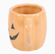 Load image into Gallery viewer, Jack-O'-Lantern Pumpkin Shaped Halloween Mug