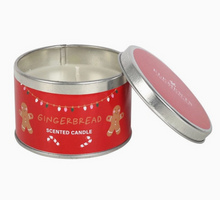 Load image into Gallery viewer, Snuggle Season Christmas Candles in Tin - Hot Cocoa or Gingerbread