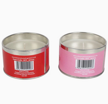 Load image into Gallery viewer, Snuggle Season Christmas Candles in Tin - Hot Cocoa or Gingerbread