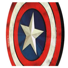 Load image into Gallery viewer, Marvel Captain America Shield Embossed Metal Magnet