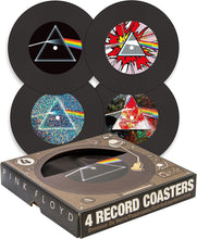 Load image into Gallery viewer, Pink Floyd Record Coasters - Set of 4
