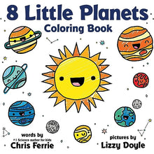 Load image into Gallery viewer, 8 Little Planets Coloring Book