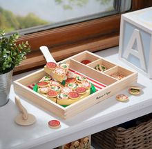 Load image into Gallery viewer, Wooden Pizza Party Play Set - Melissa & Doug