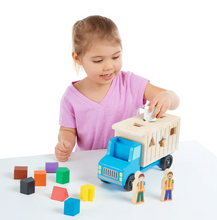 Load image into Gallery viewer, Shape-Sorting Dump Truck - Melissa & Doug